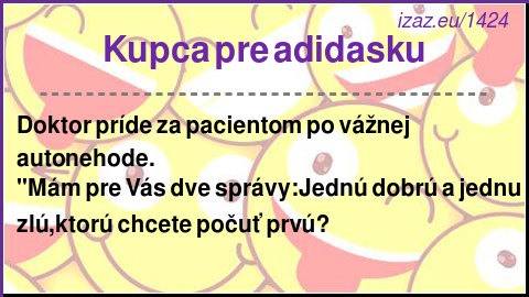 
Kupca pre adidasku
