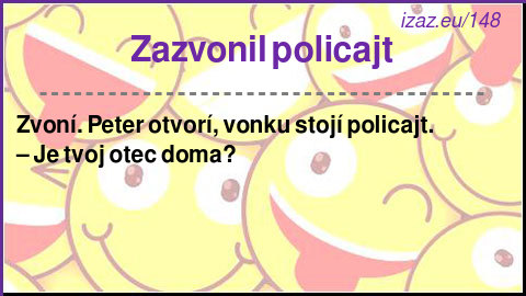 Zazvonil policajt