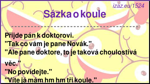 
Sázka o koule
