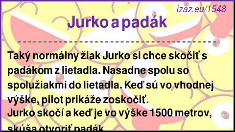
Jurko a padák
