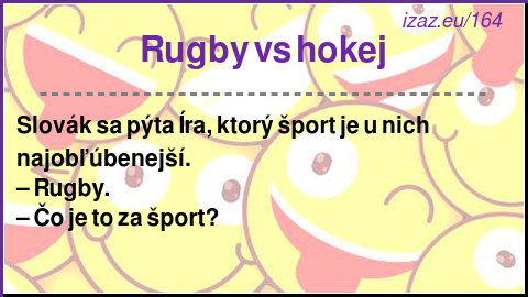 Rugby vs hokej