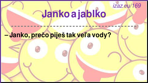 Janko a jablko