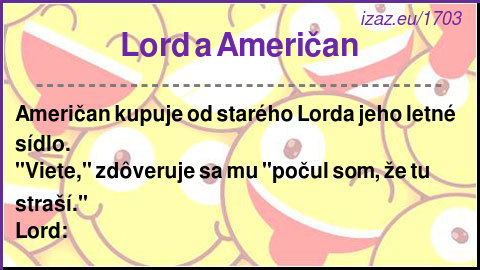 
Lord a Američan
