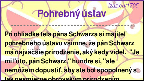 
Pohrebný ústav
