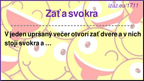 
Zať a svokra
