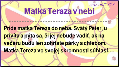 
Matka Teraza v nebi
