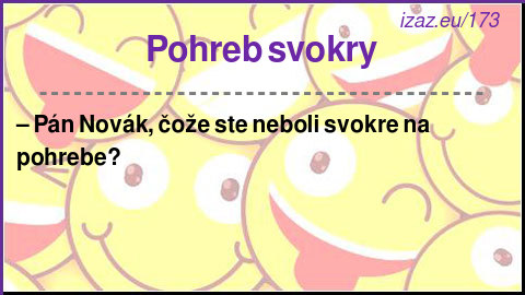 Pohreb svokry