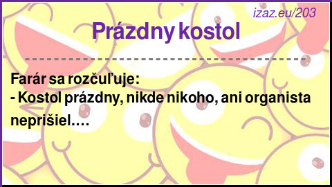 Prázdny kostol