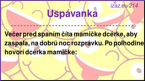 Uspávanka