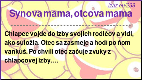 Synova mama, otcova mama