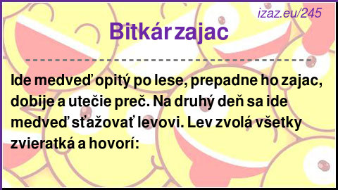 Bitkár zajac