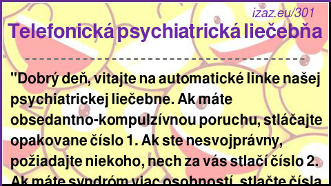 Telefonická psychiatrická liečebňa