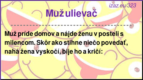 
Muž ulievač
