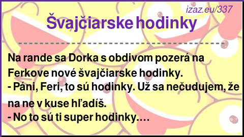 
Švajčiarske hodinky
