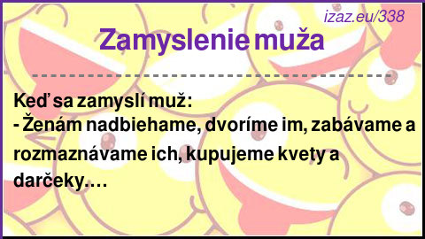 
Zamyslenie muža
