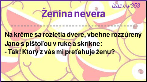 
Ženina nevera
