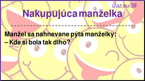 Nakupujúca manželka