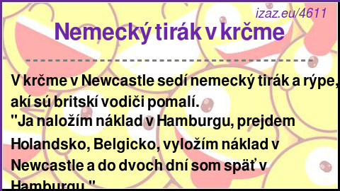 
Nemecký tirák v krčme
