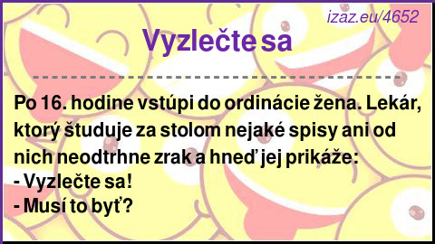 
Vyzlečte sa
