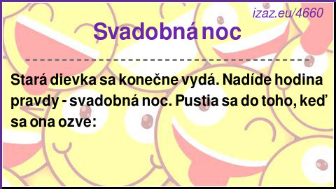 
Svadobná noc
