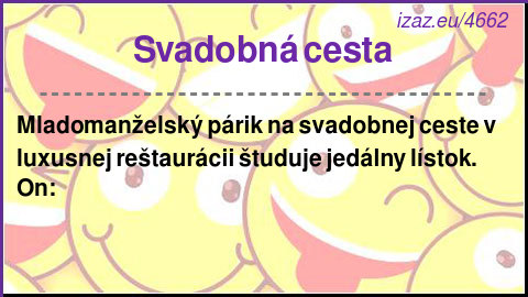 
Svadobná cesta
