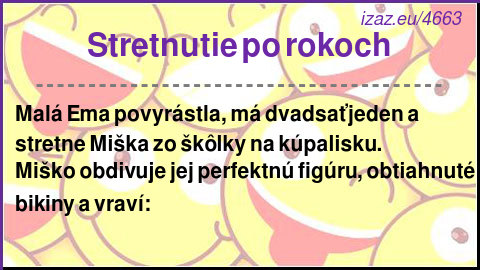 
Stretnutie po rokoch
