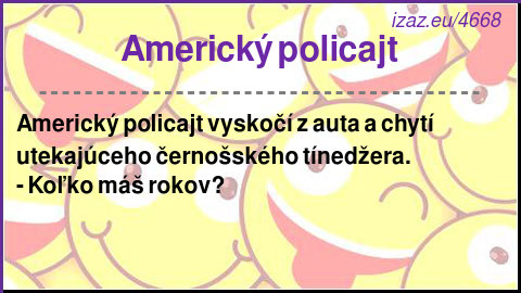 
Americký policajt
