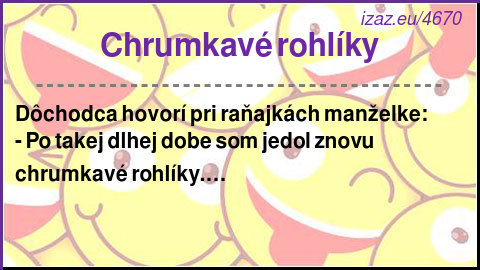 
Chrumkavé rohlíky
