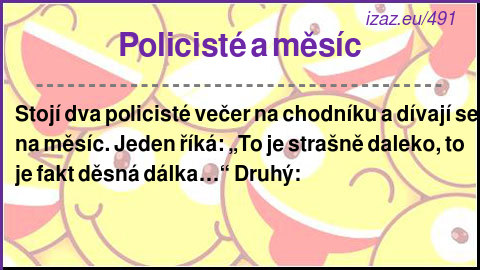 Policisté a měsíc