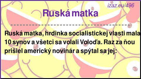 Ruská matka