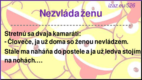 Nezvláda ženu