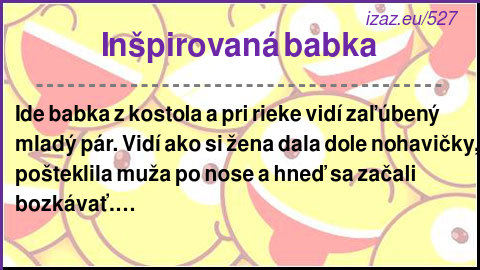 Inšpirovaná babka