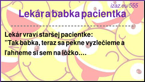 Lekár a babka pacientka