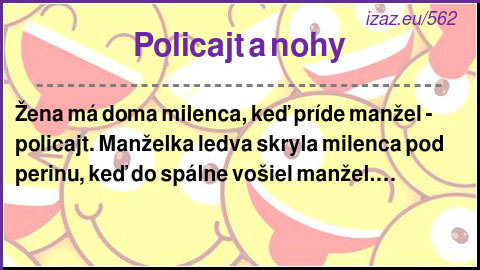 Policajt a nohy