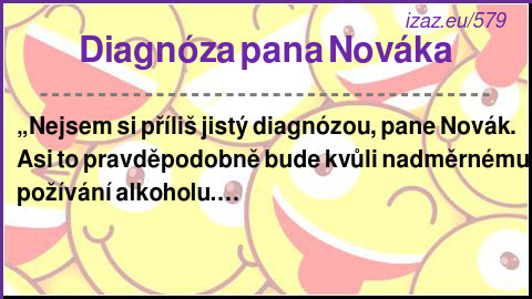 Diagnóza pana Nováka