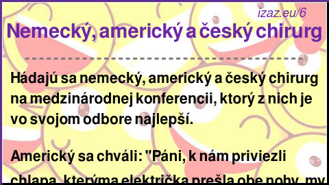 Nemecký, americký a český chirurg