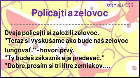 Policajti a zelovoc