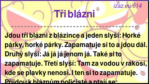 Tři blázni
