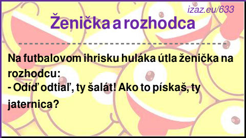 Ženička a rozhodca