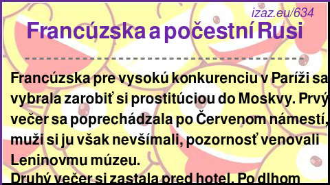 Francúzska a počestní Rusi