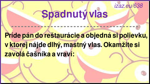 Spadnutý vlas