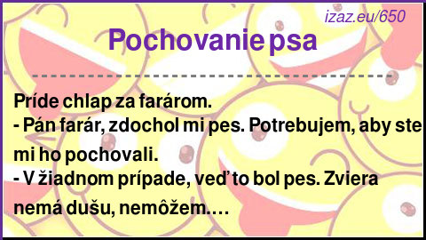 Pochovanie psa