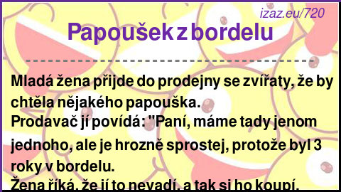 
Papoušek z bordelu
