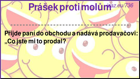 Prášek proti molům
