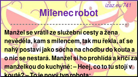 
Milenec robot
