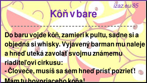 Kôň v bare