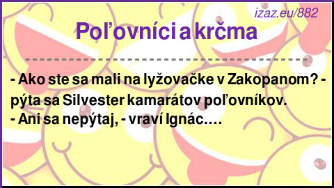 
Poľovníci a krčma
