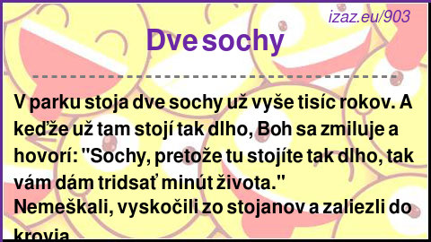 
Dve sochy
