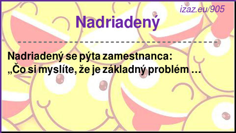 
Nadriadený
