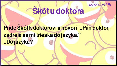 
Škót u doktora
